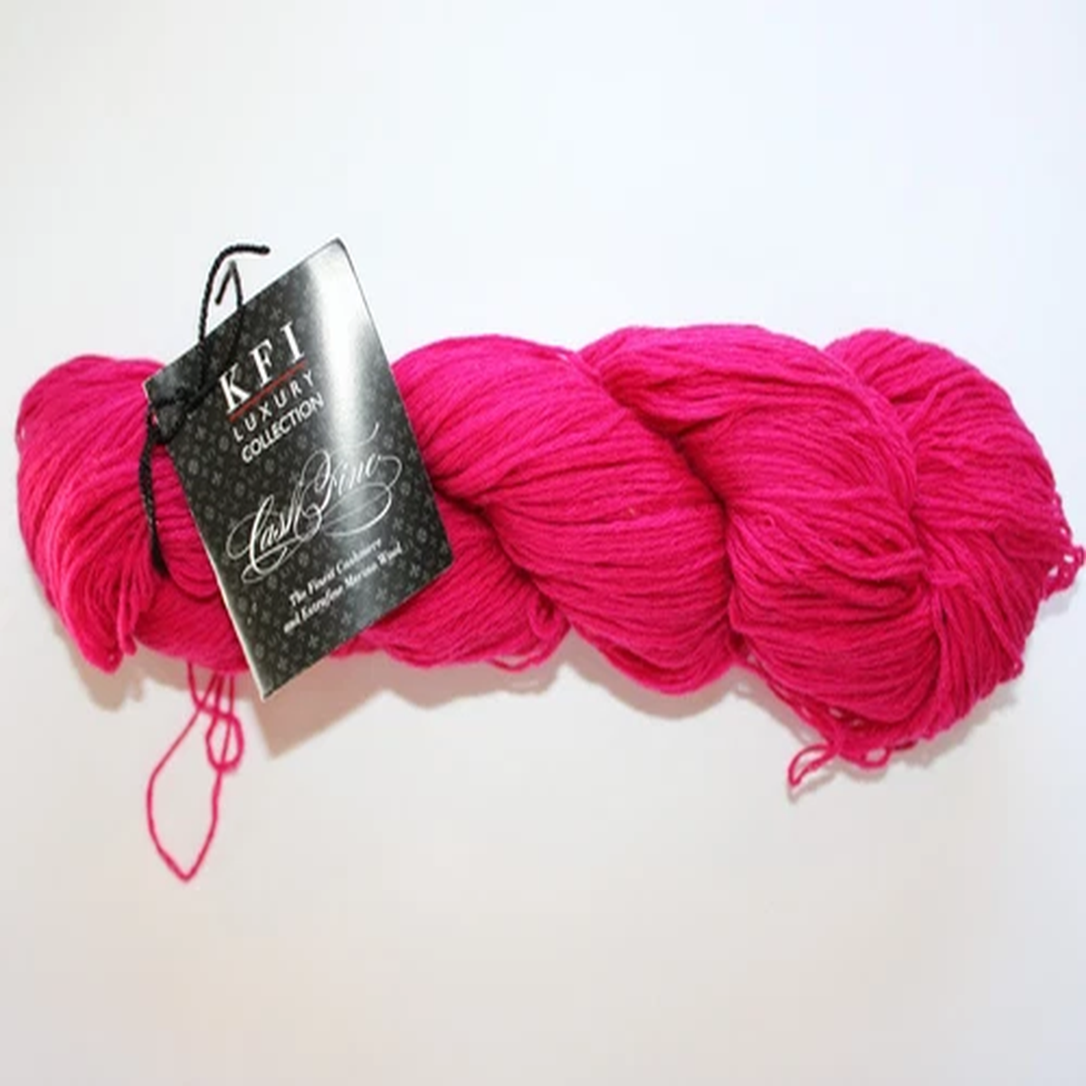 SALE KFI Luxury Col. 70% Extrafine Merino Wool 30% Cashmere Hot Pink 1.76oz 355
