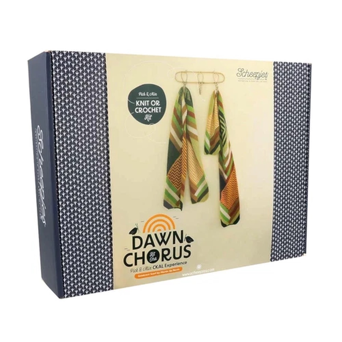 Scheepjes CKAL-2024 ::Goldcrest Scarf Kit::