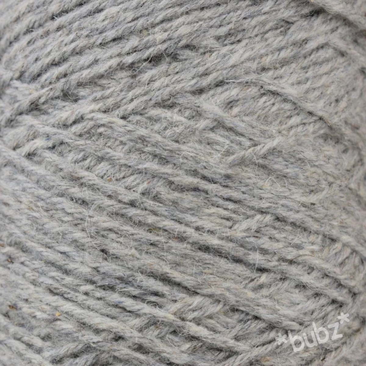 THICK CHUNKY RUG YARN SILVER GREY * LARGE 400g CONE * WEAVING YARN