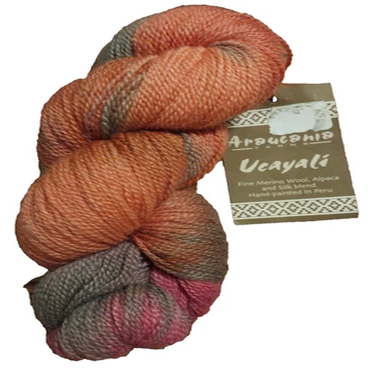Ucayali Araucania Yarn Fine Merino Wool Alpaca & Silk Blend Hand-painted Peru