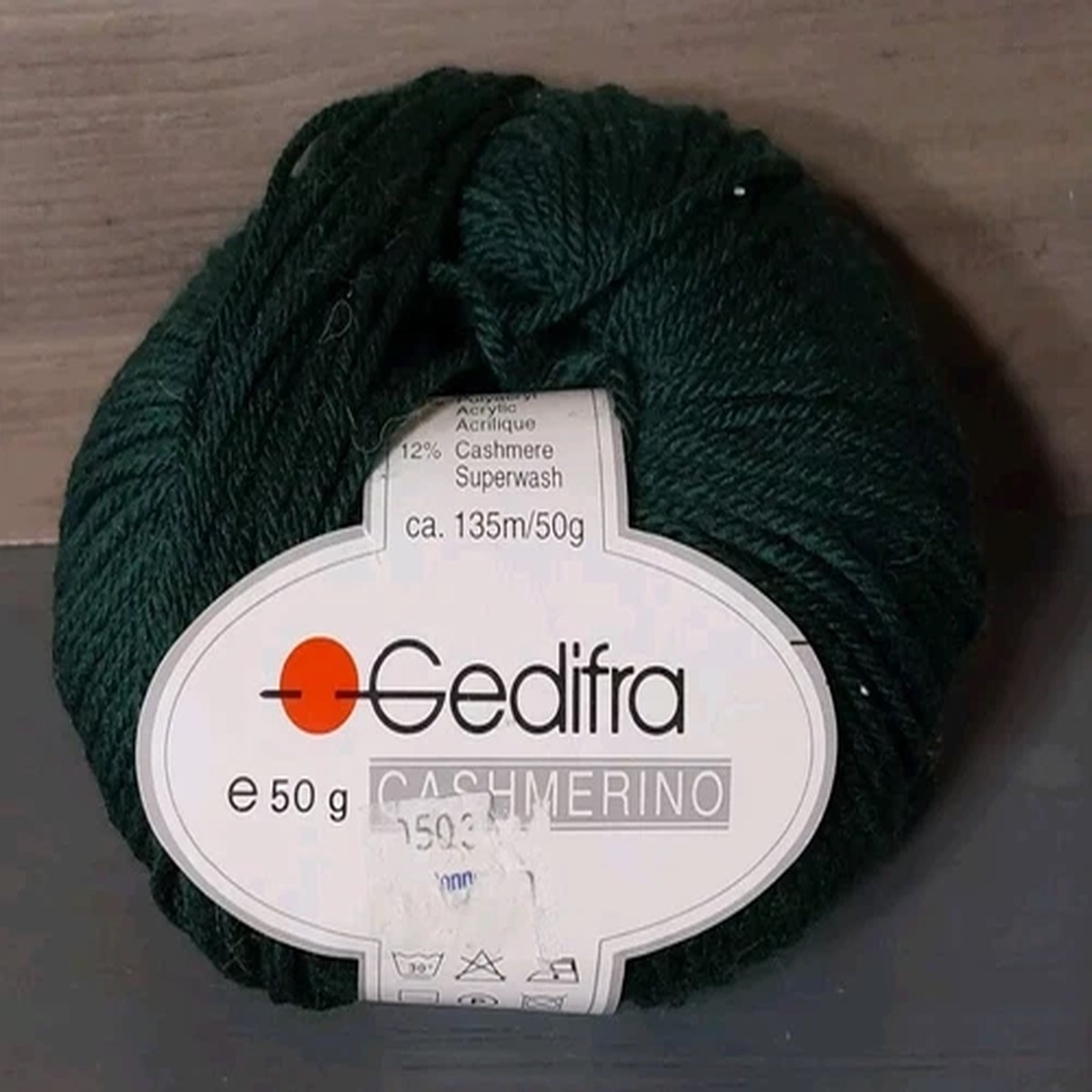 Gedifra Cashmerino Yarn Green Italy Fine 2/3