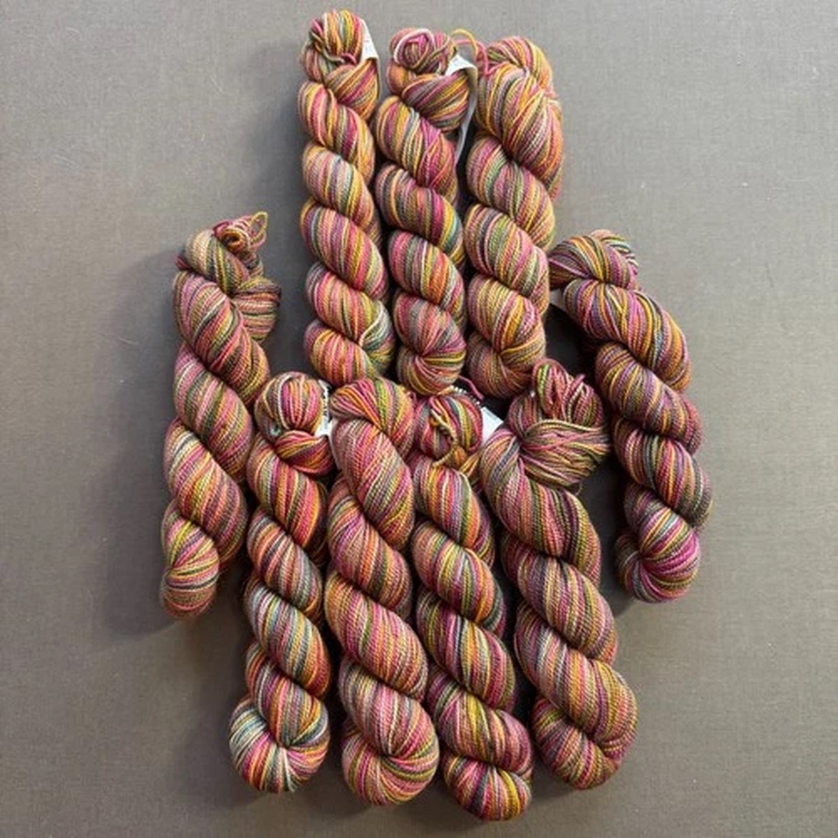 KOIGU KPPPM Fingering Yarn 100% Merino - 9 Skeins 175 Yds ea Autumn Colors