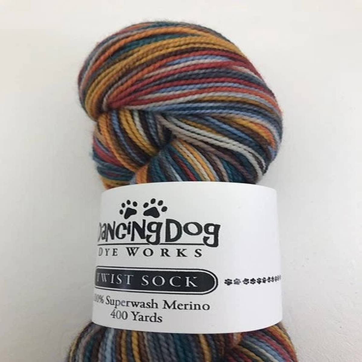 Lucky Dog Yarn Co Twist Sock Dancing Knitting Superwash Fingering-*RETIRED RARE*