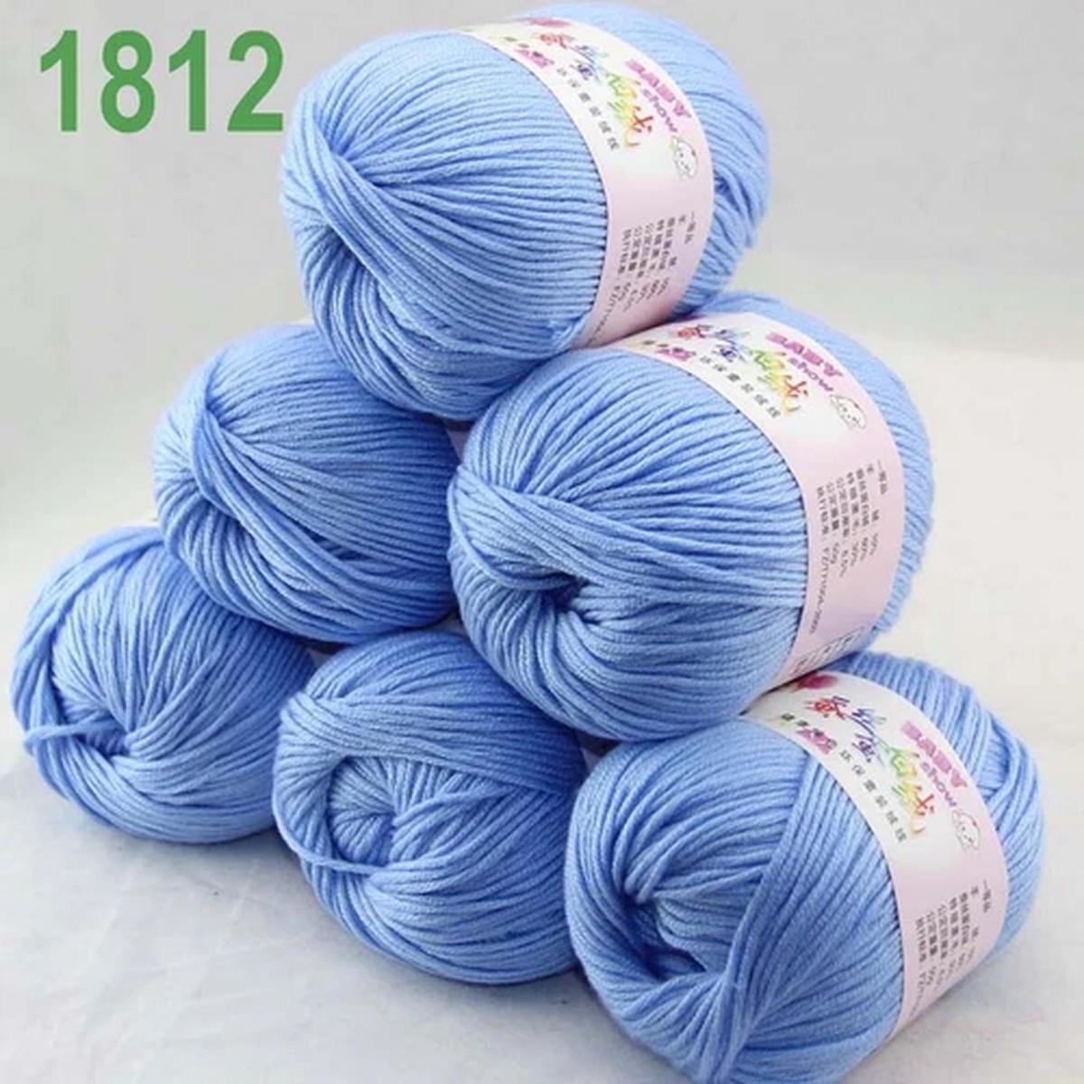 Sale 6 Skeinsx50g Cashmere Silk Wool Baby DK Hand Blankets Crocheted Yarn 12