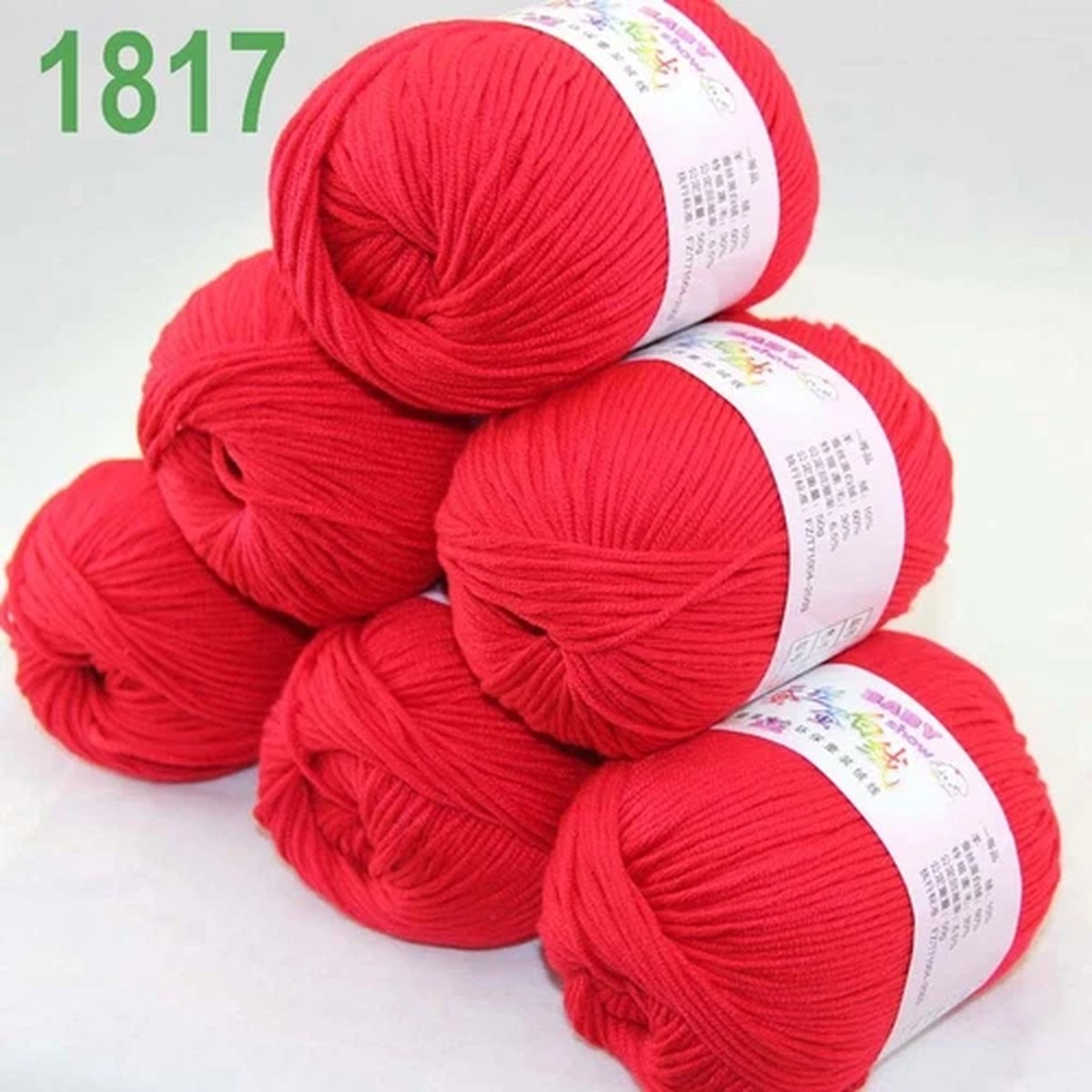 Sale 6 Skeinsx50g Cashmere Silk Wool Baby DK Hand Blankets Crocheted Yarn 17