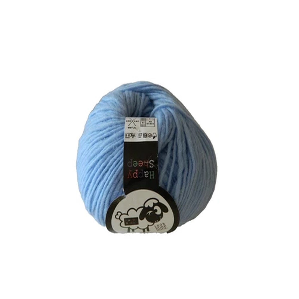 Yarn Happy Sheep WOOLPOWER Wool Blue Knitting Craft Hobby