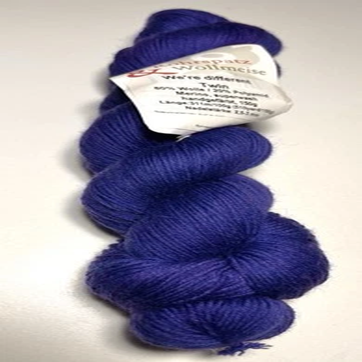 ROHRSPATZ & WOLLMEISE TWIN YARN .1Skein. LAPISLAZULI. I Combine Shipping.