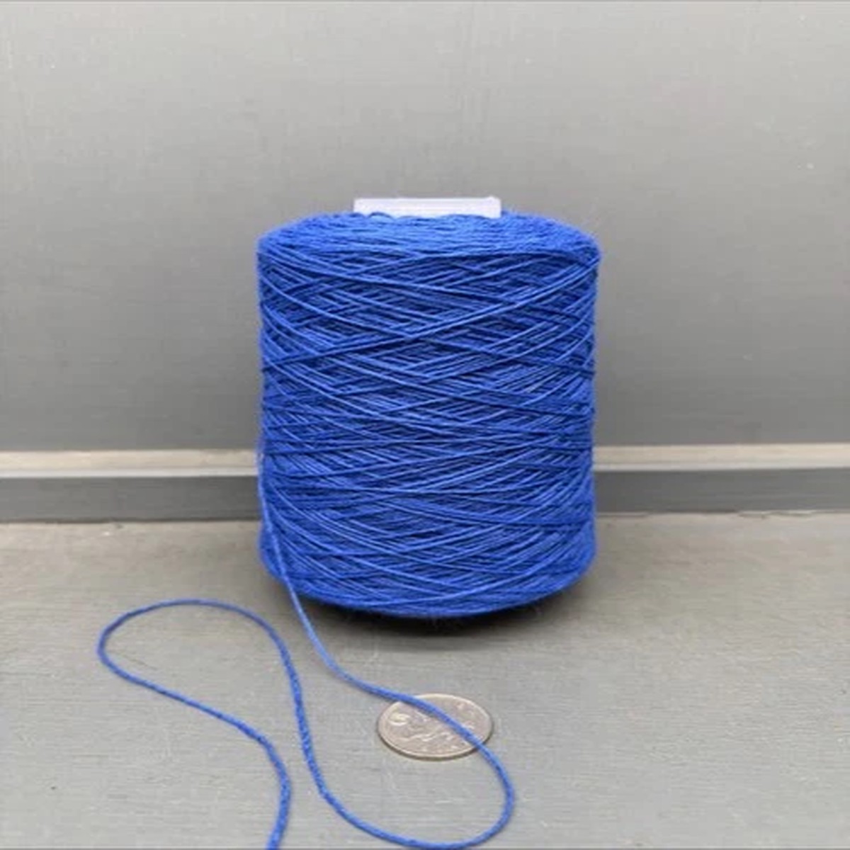 200G 3/16NM 75% GEELONG 25% ANGORA ROYAL BLUE COLOUR PRODUCED IN THE UK ROYAL