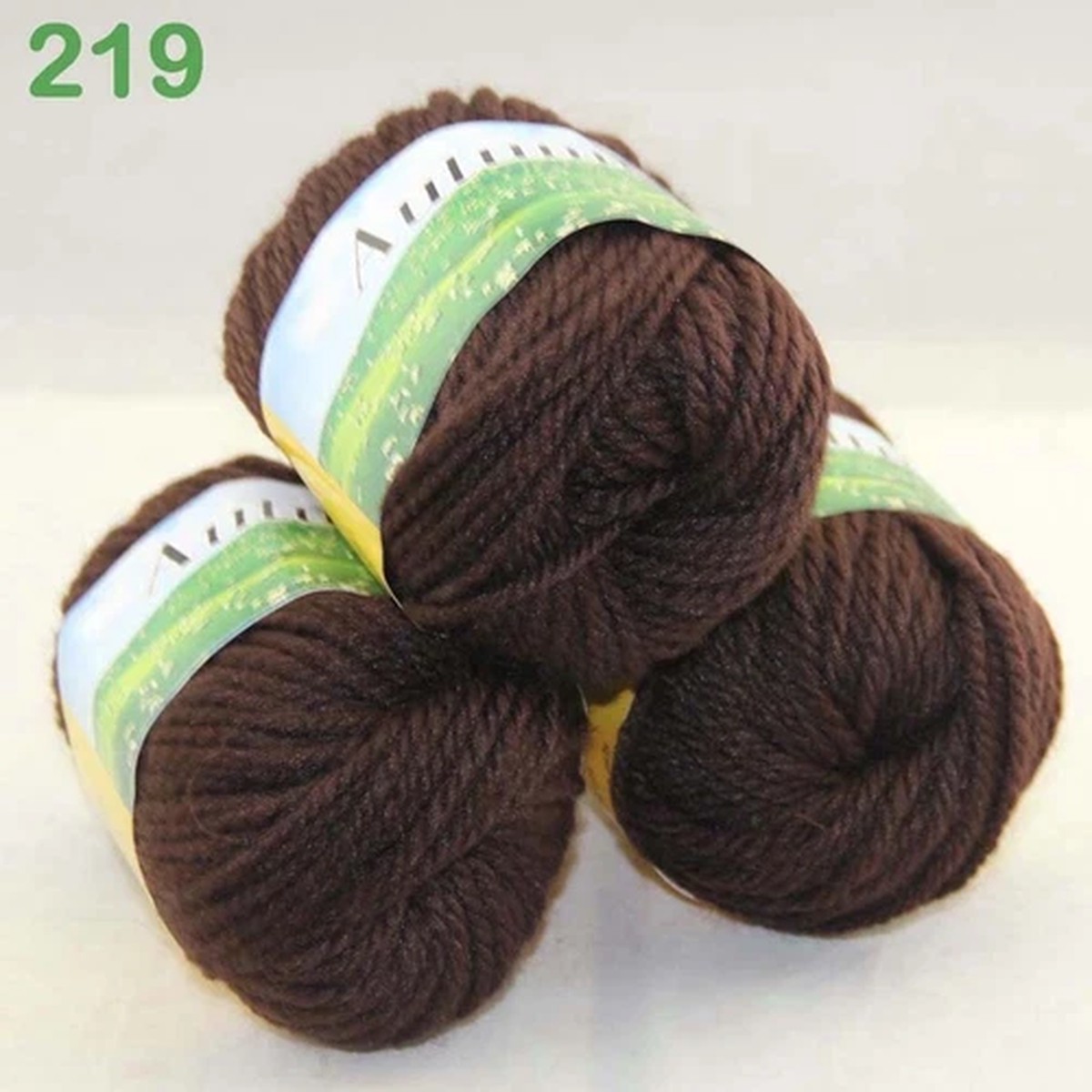 Sale 3BallsX50g Wool Velvet Warm Rug Blankets Hand Crocheted Knitting Yarn 19