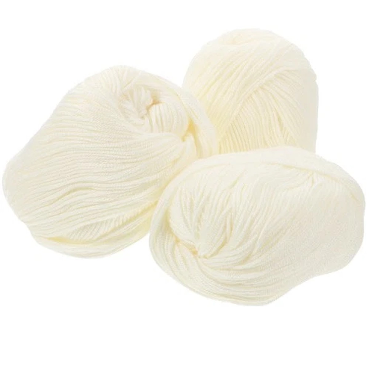 3 Rolls Multi-function Cotton Yarn Professional Convenient Knitting