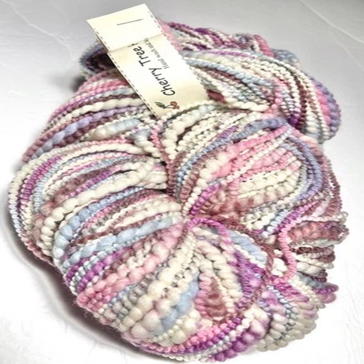 CHERRY TREE HILL YARN - THICK & THIN. 1pk. CHERRY BLOSSOM. Combine Ship