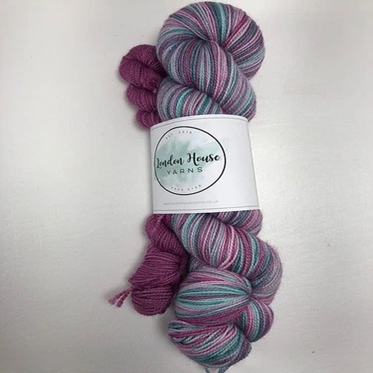 London House Yarns Sparkle Sock Set Self-Striping Knitting Superwash Fingering