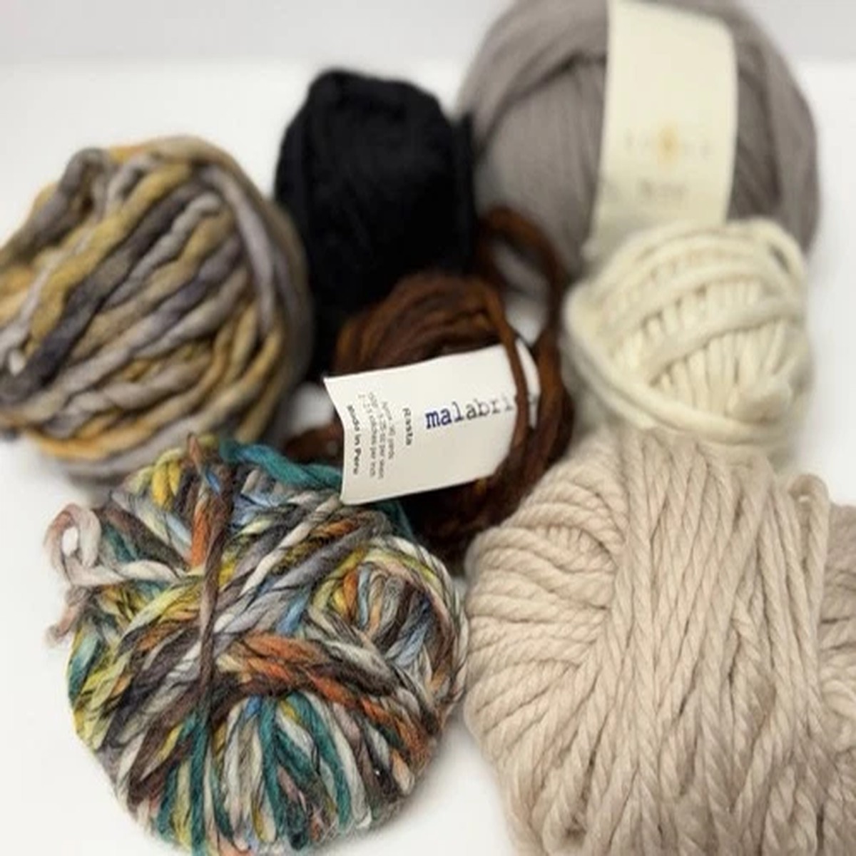 Malabrigo Partial Skeins Of Wool Yarn Lot