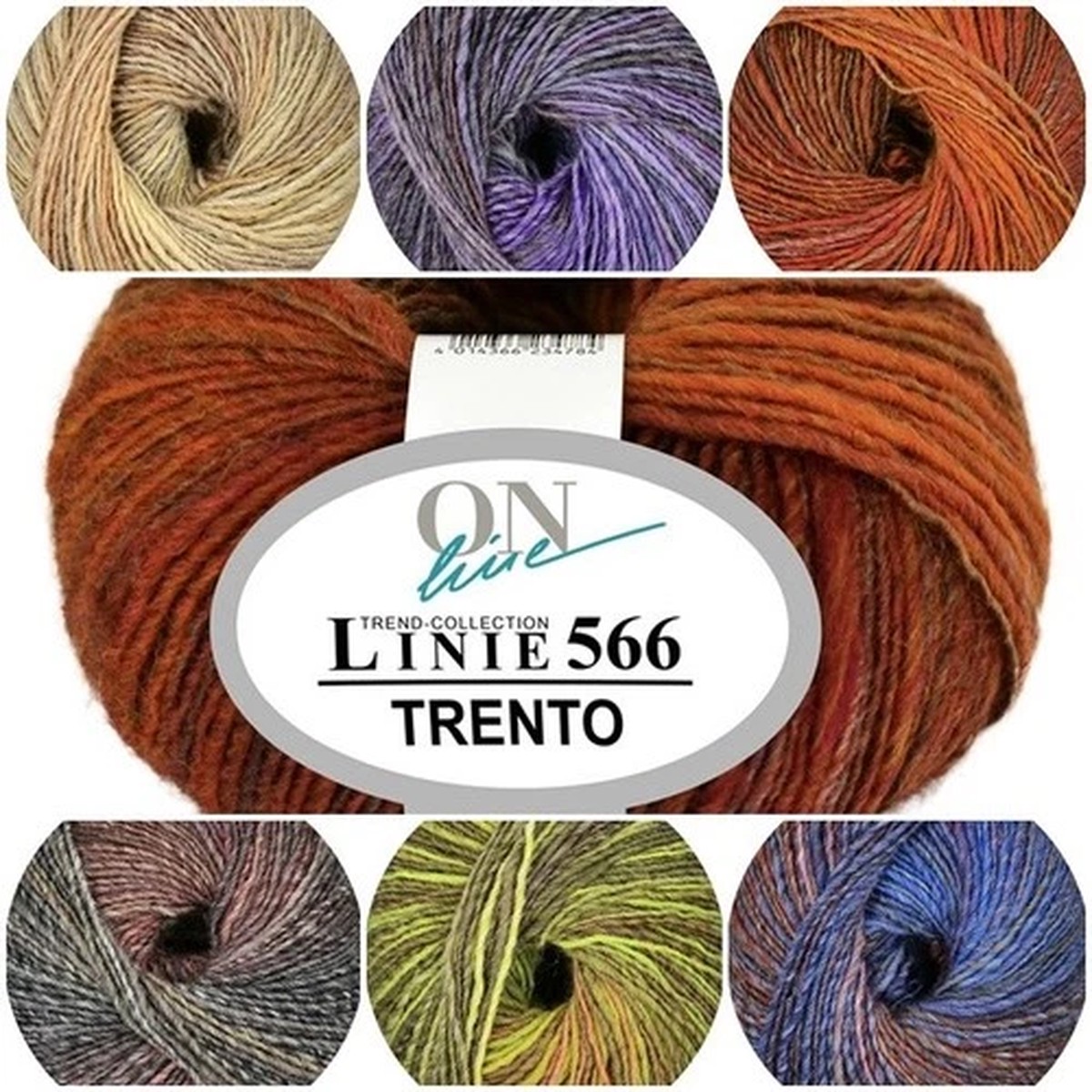 ONline Linie 566 Trento Gradient Yarn 50 g Ball Wool