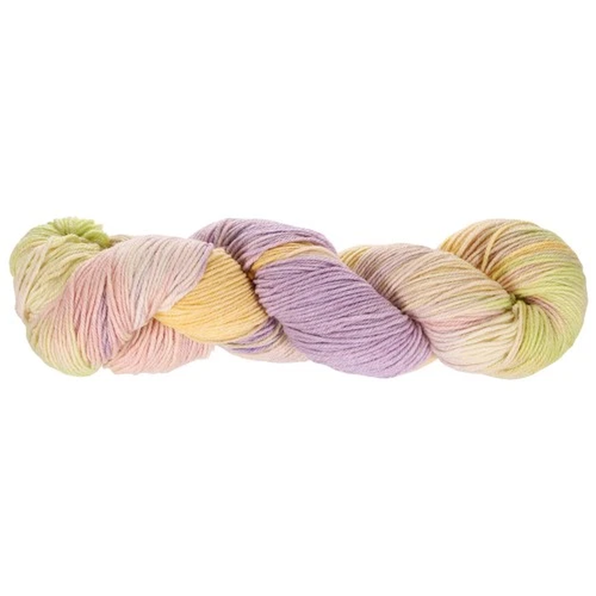 Wool Yarn, 4-Ply Roving Yarn, 100 Grams 295 Yard (Gradient Yellow-Green-Purple)