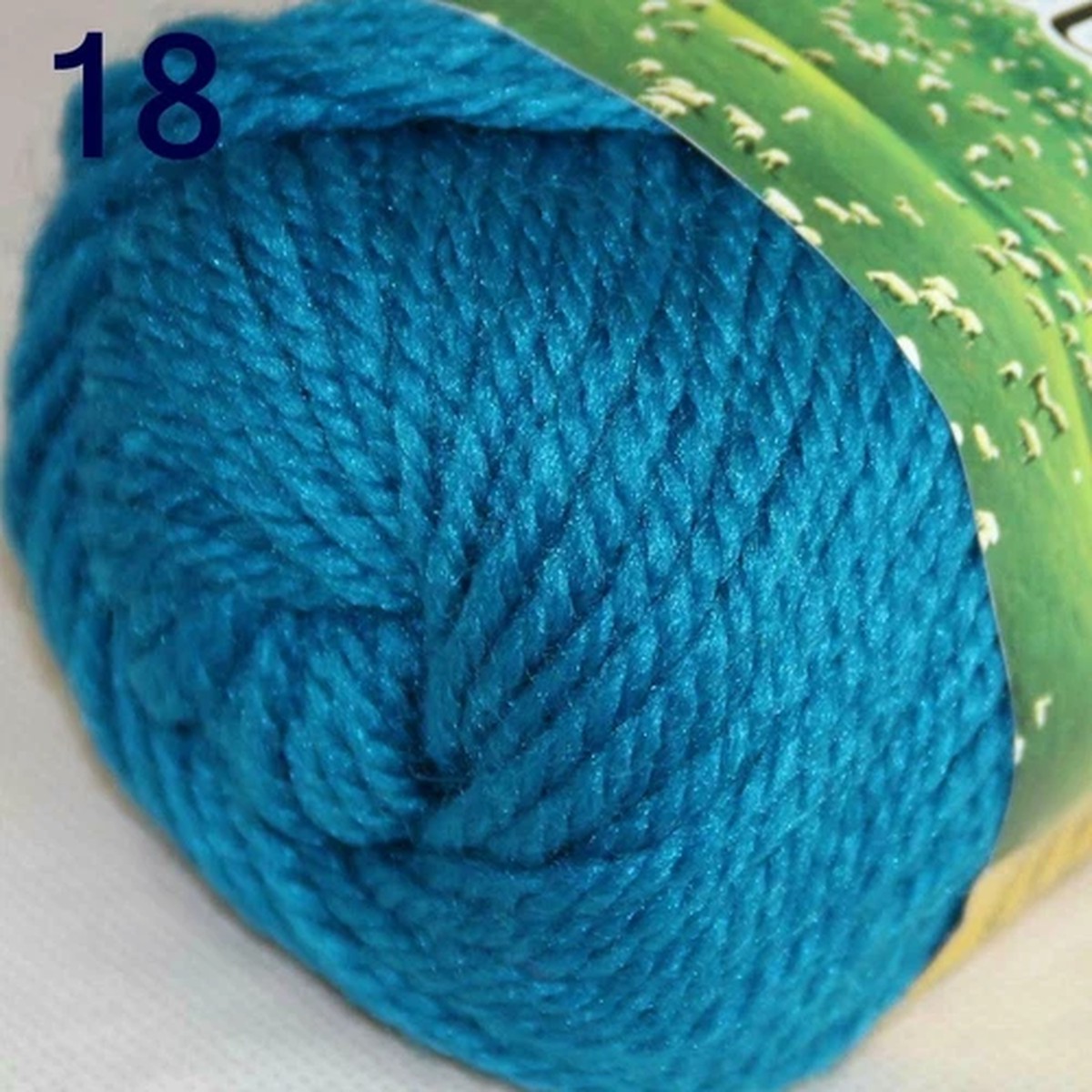 AIP Sale 1 Balls X50gr DIY Hand Knitting Yarn Soft Blankets Wool Silk Velvet 18