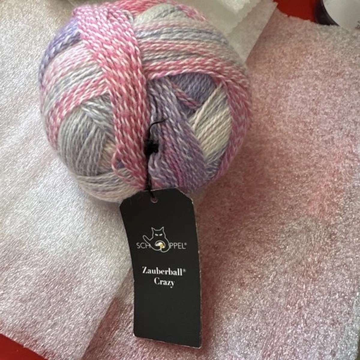 Crazy Zauberball Yarn Approx. 100g Made In Germany Schoppel Ball Color - 2254