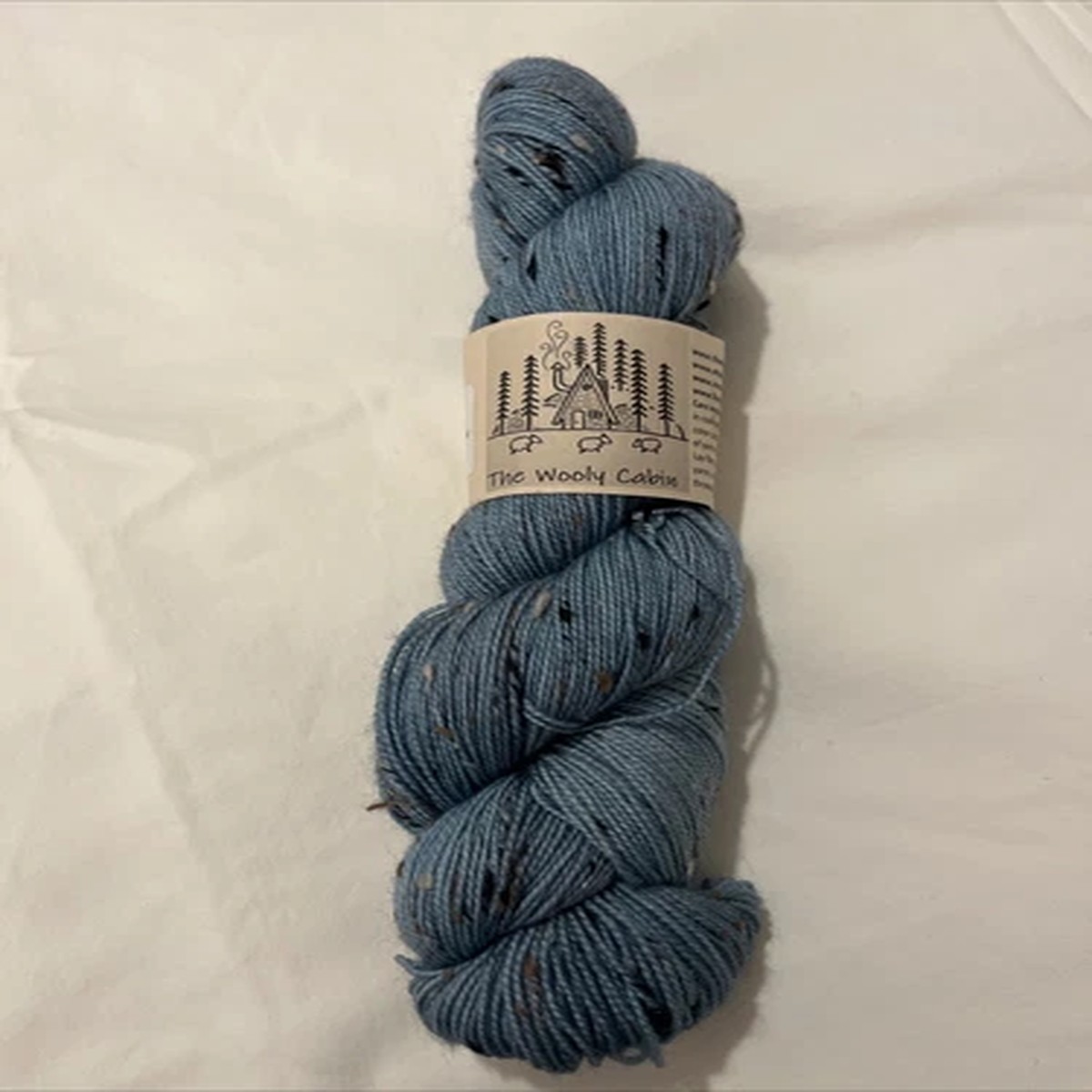 The Wooly Cabin Tweed Sick Yard Antique Blue