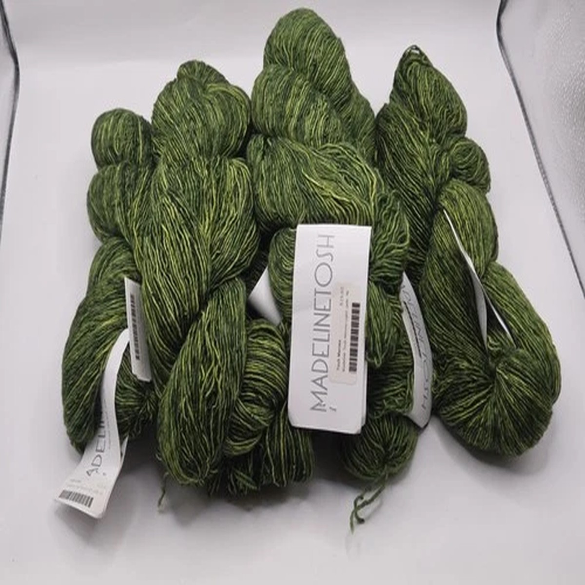 6 Skeins Madelinetosh Tosh Merino Light Jade 100% Superwash Merino Wool Fingerin