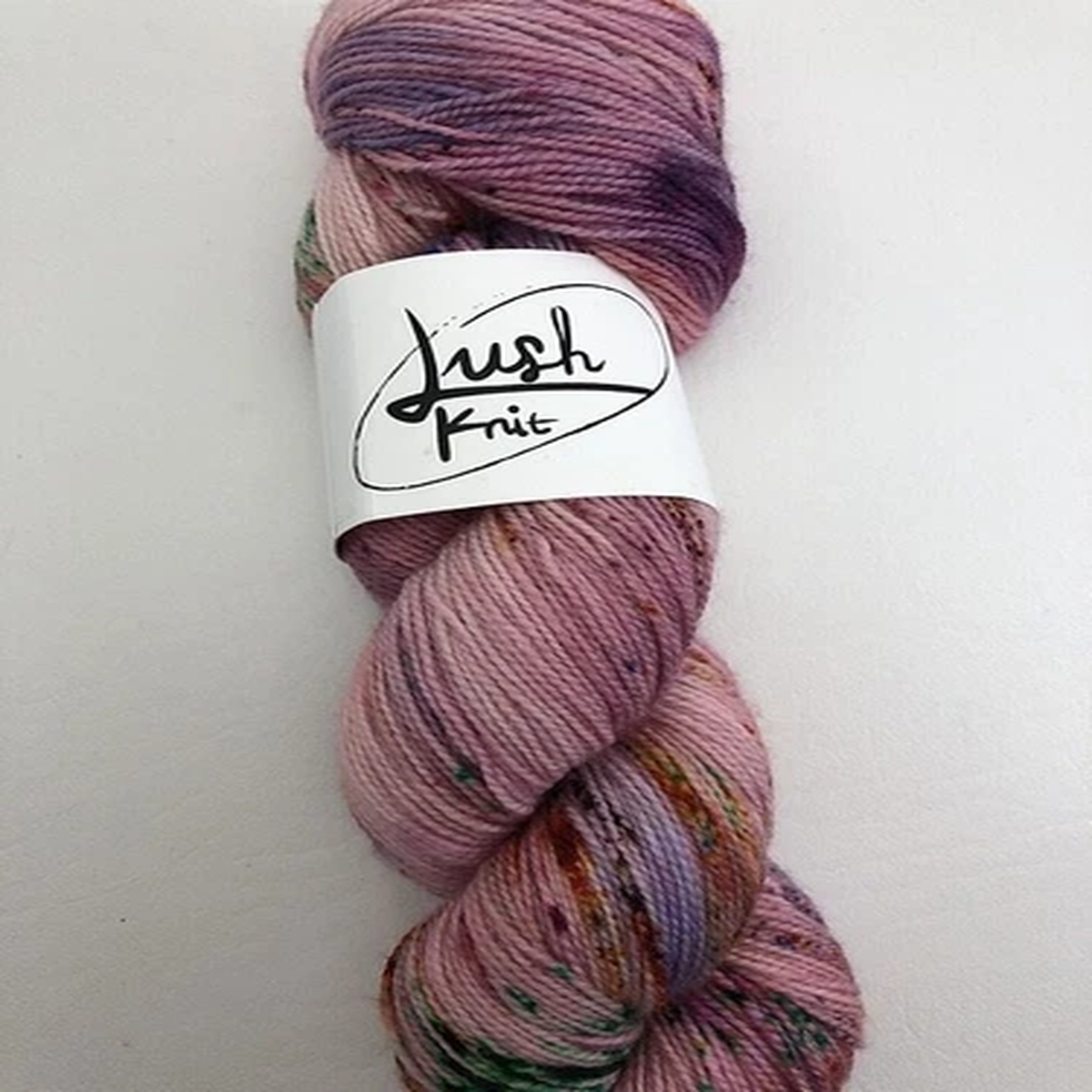 LushKnit Yarn Hand Dyed Verigated Superwash Merino Fingering Super Star Sock