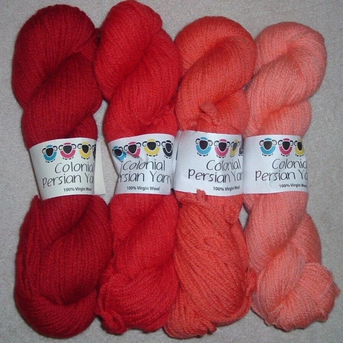 Colonial 3ply Persian Wool Yarn Needlepoint Crewel 840 Salmon Family