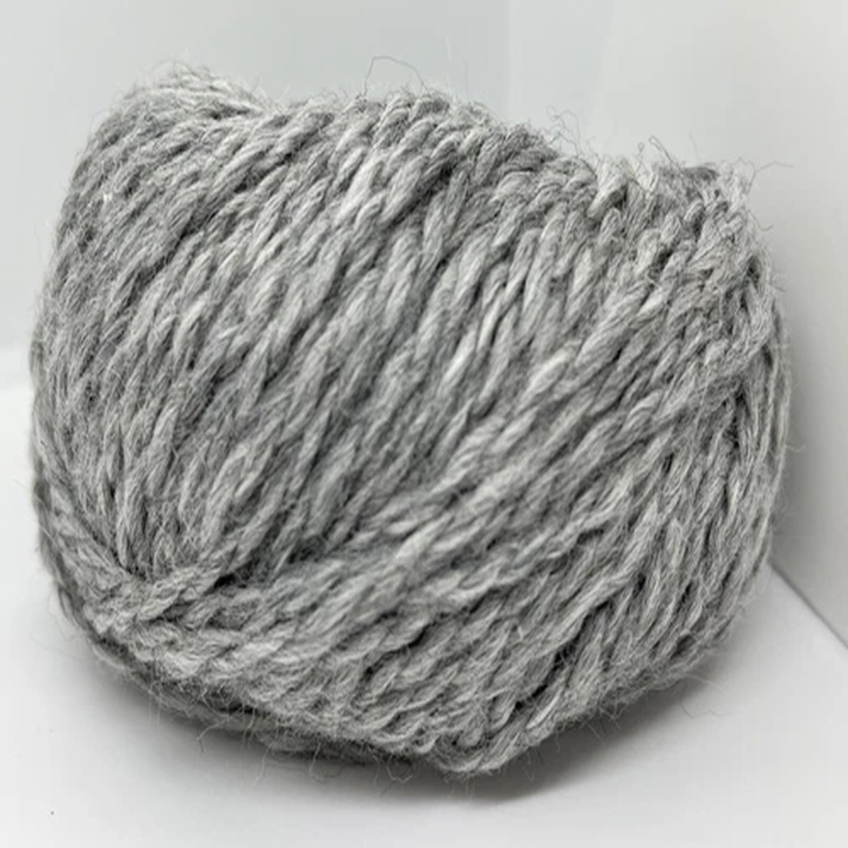 Cool Light Grey Royal Wool 82339 Ice Yarns Wool Nylon Blend Worsted 50gr 109yd