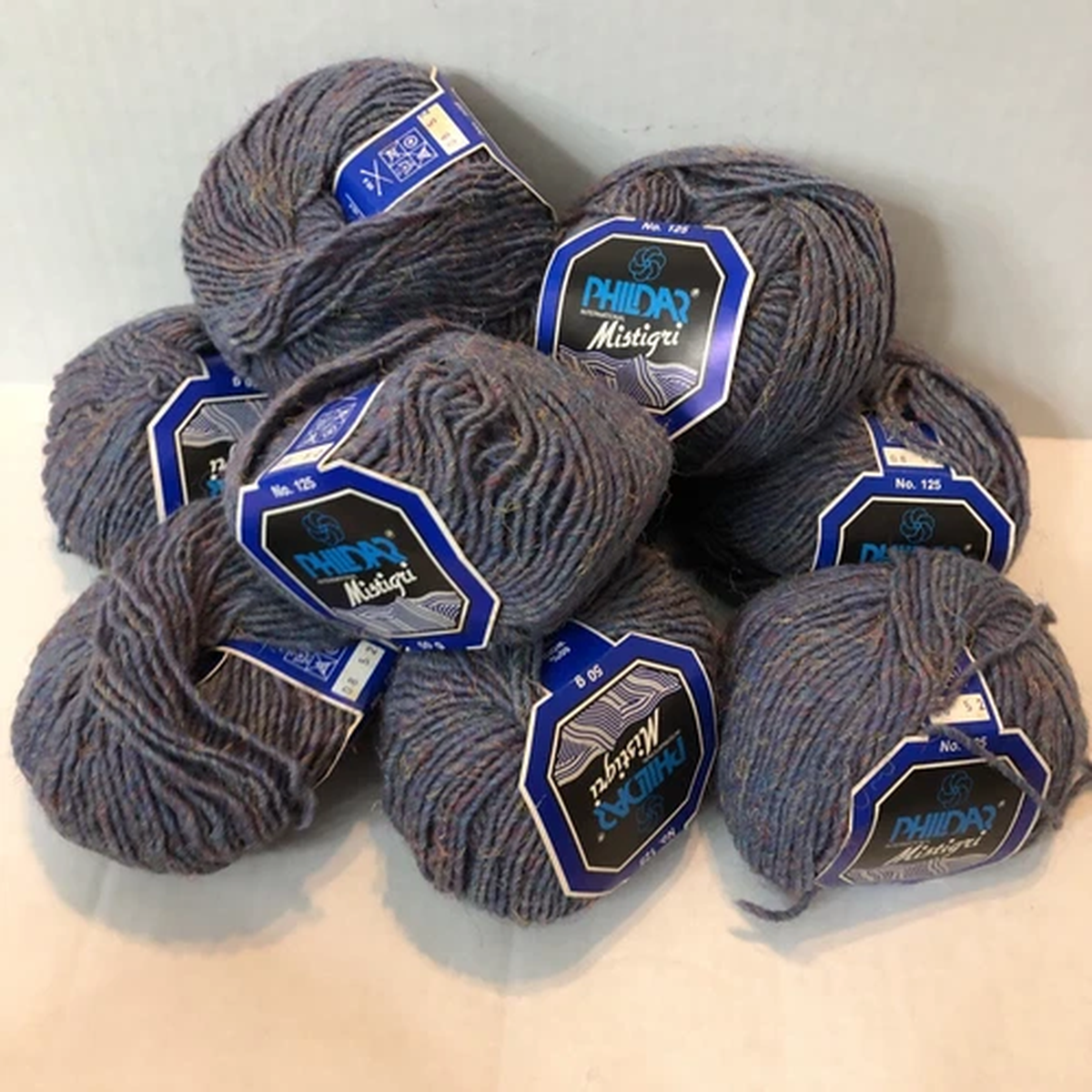Phildar Mistigri 10 balls 60% wool 25% acrylic 15% viscose 50 grams No. 125
