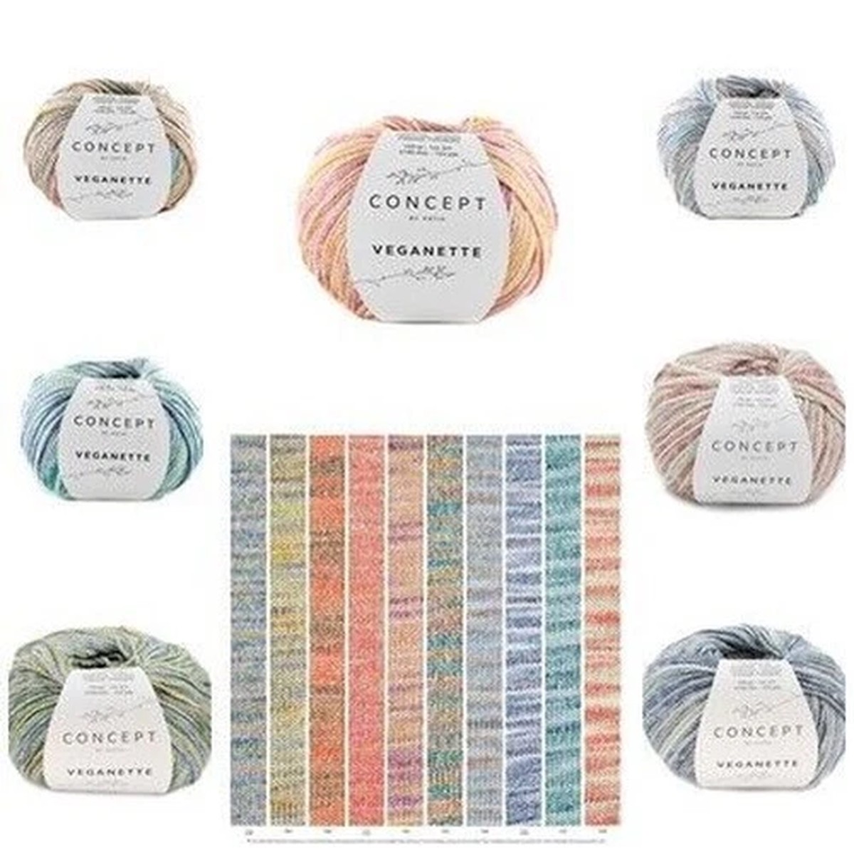 Katia Concept Wool Veganette 50g Cotton/Polyamide
