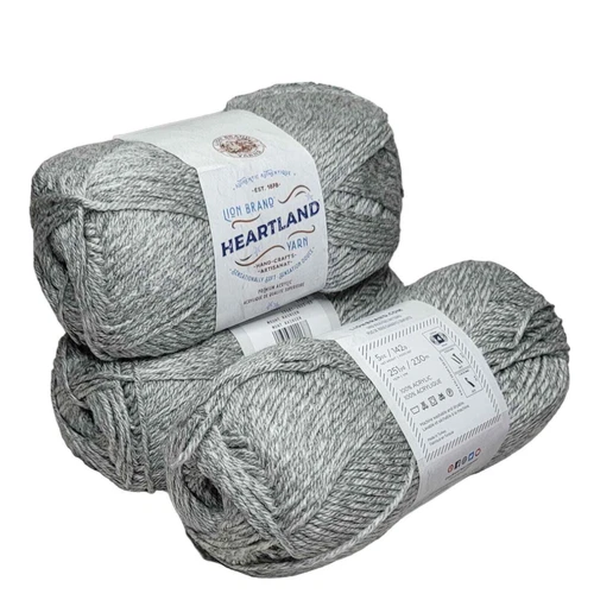 Heartland 3 Mount Rainier Soft Yarn for all Projects Gifts Blankets Sweater Baby