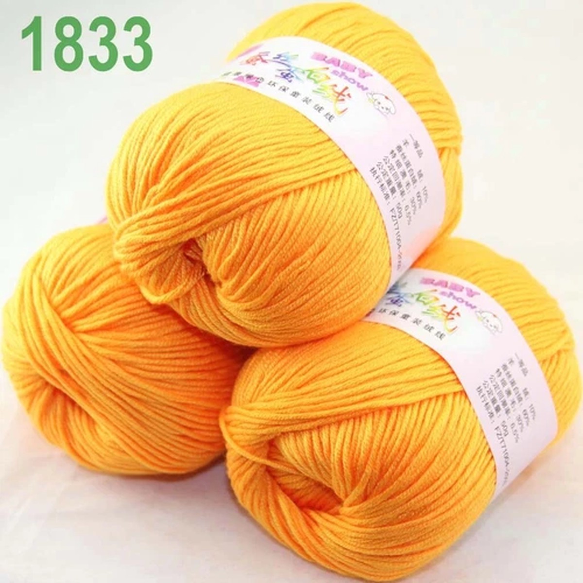 Sale 3 Skeinsx50g Cashmere Silk Wool Baby DK Hand Blankets Crocheted Yarn 33