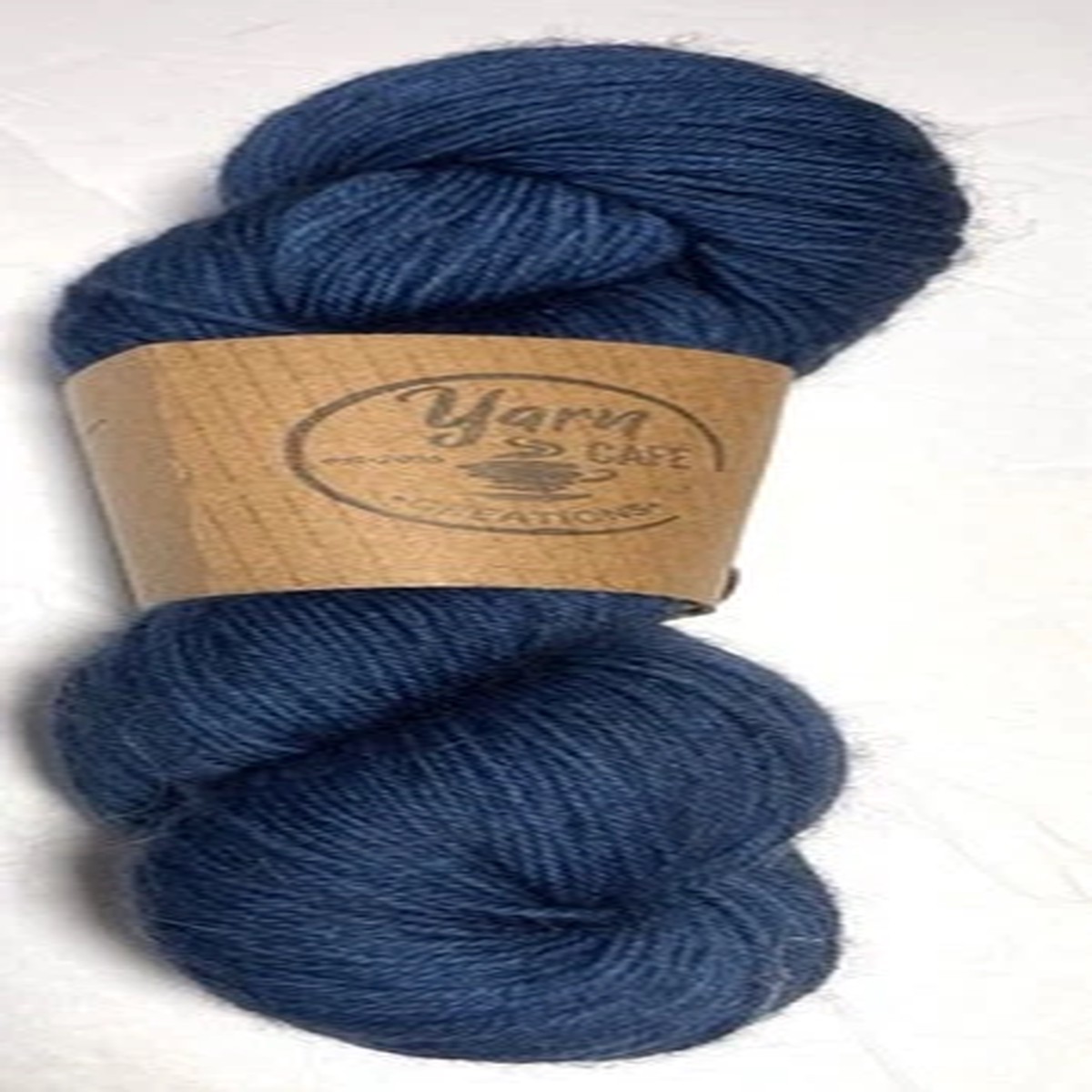 YARN CAFE -CAFE AU LAIT YARN. 1PK. GOTHIC BLUE. I Combine Ship