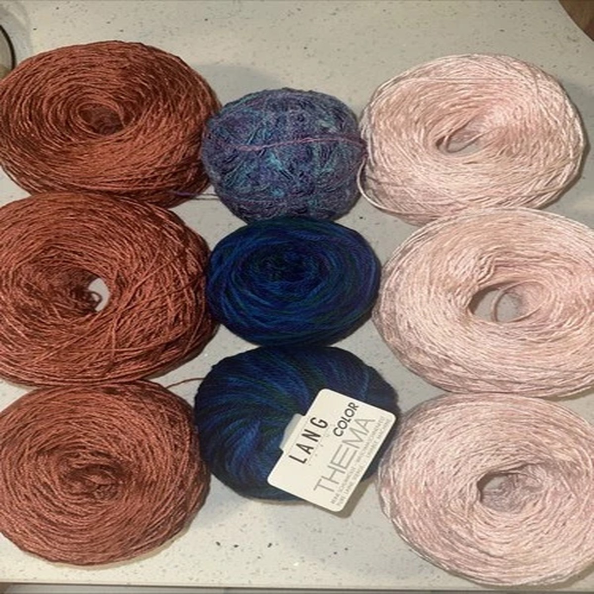 Yarn Lot- Pima Cotton, Wool, Nylon- Hogh Quality