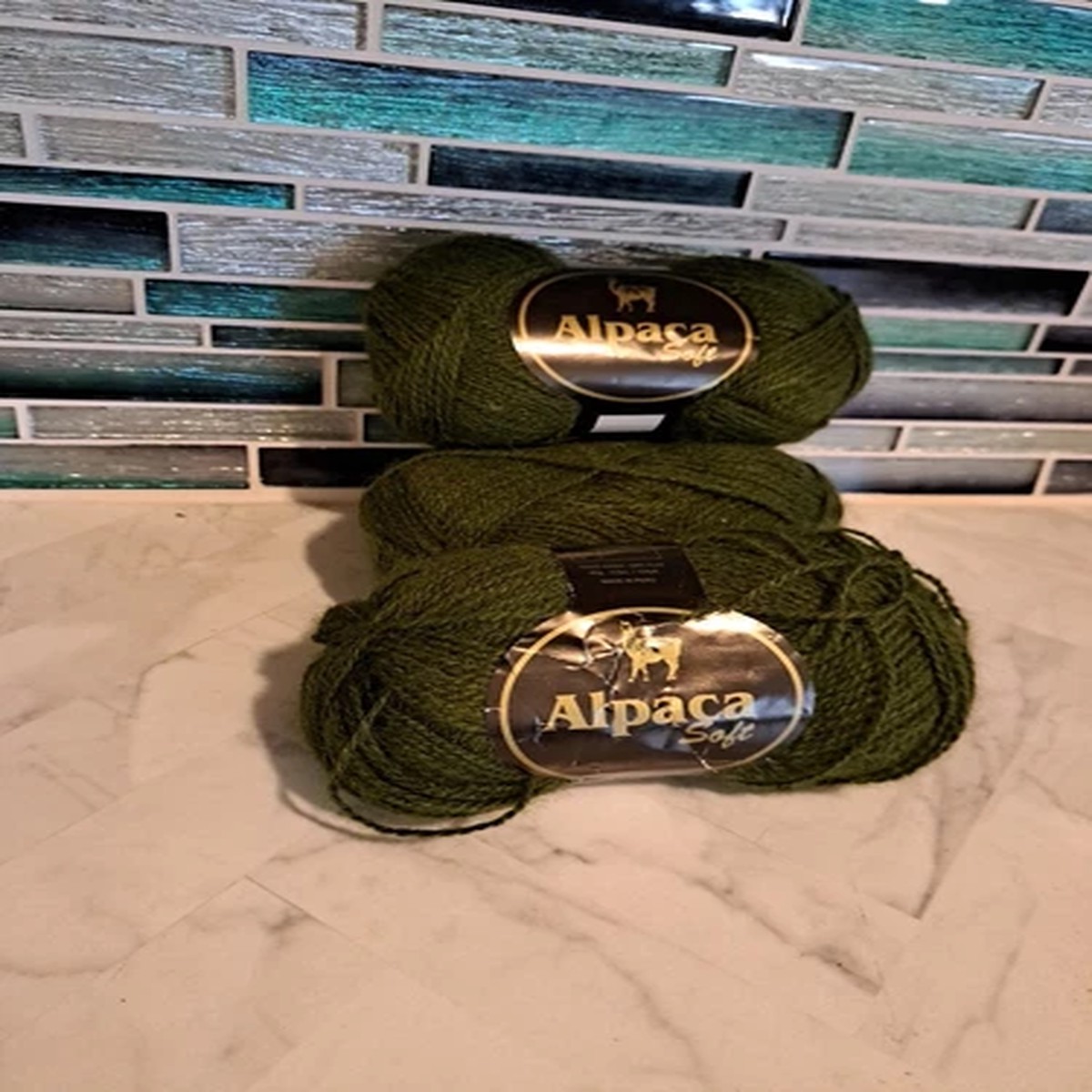 Alpaca Yarn 3 SKEINS 100% Alpaca From Peru