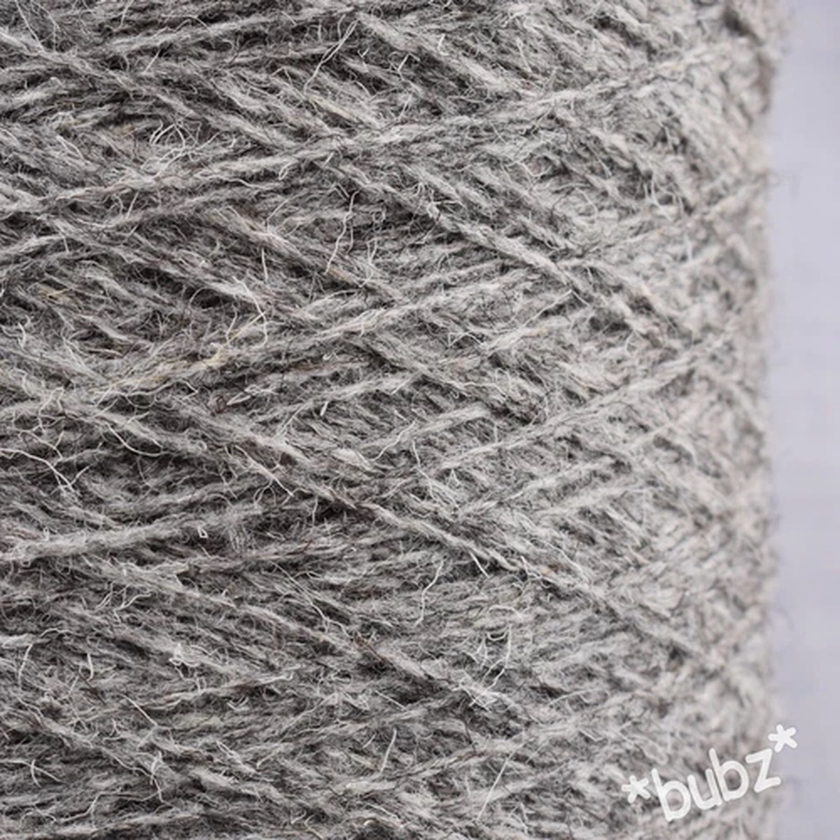 BRITISH BREED LIGHT HERDWICK WOOL 4PLY YARN 400g CONE 8 BALL NATURAL GREY KNIT