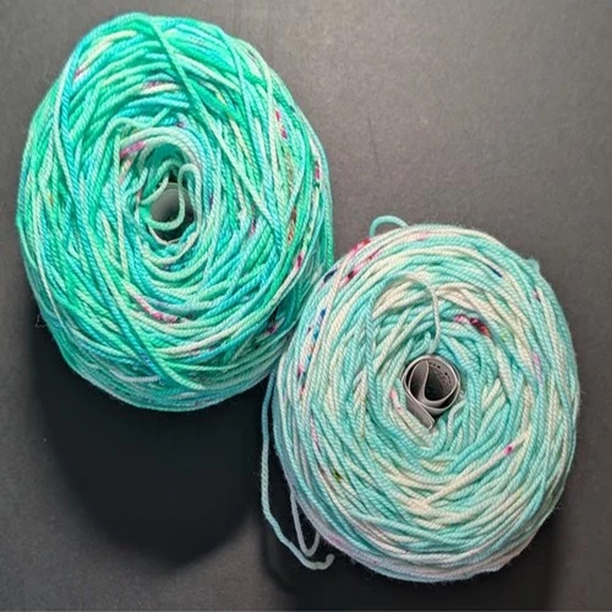 Lot of 2 Haute Knit Yarn Stuart Sport-Slap Bracelet & Cool Mint Pop