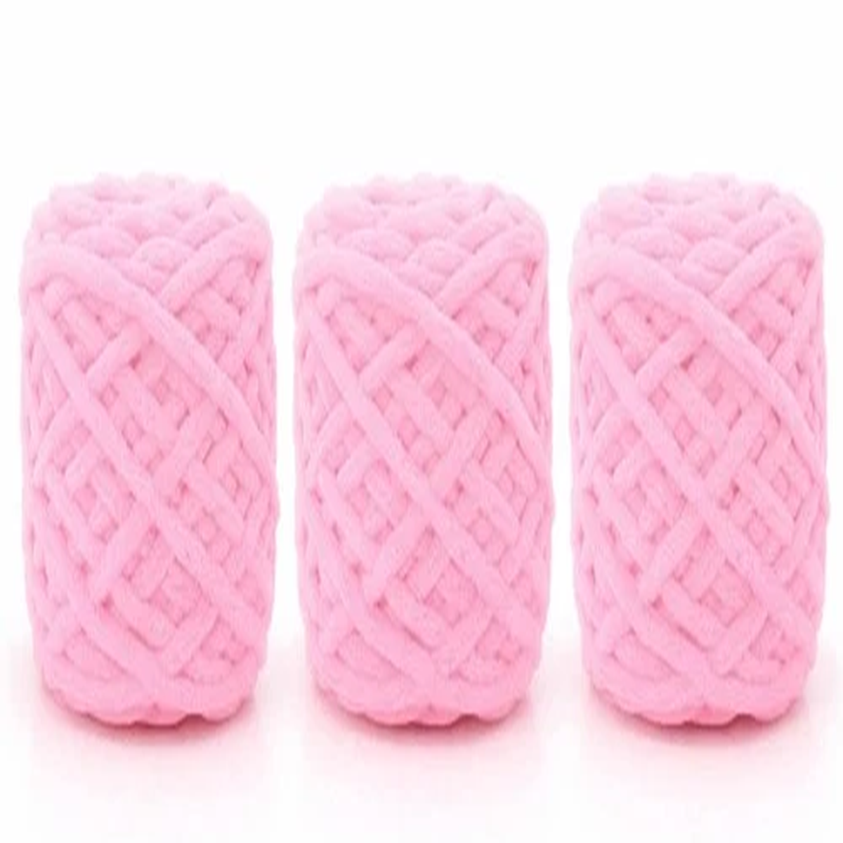 3 Rolls Blanket Yarn Chunky Crochet Milk Baby Velvet Soft Knitting 5.5oz Each