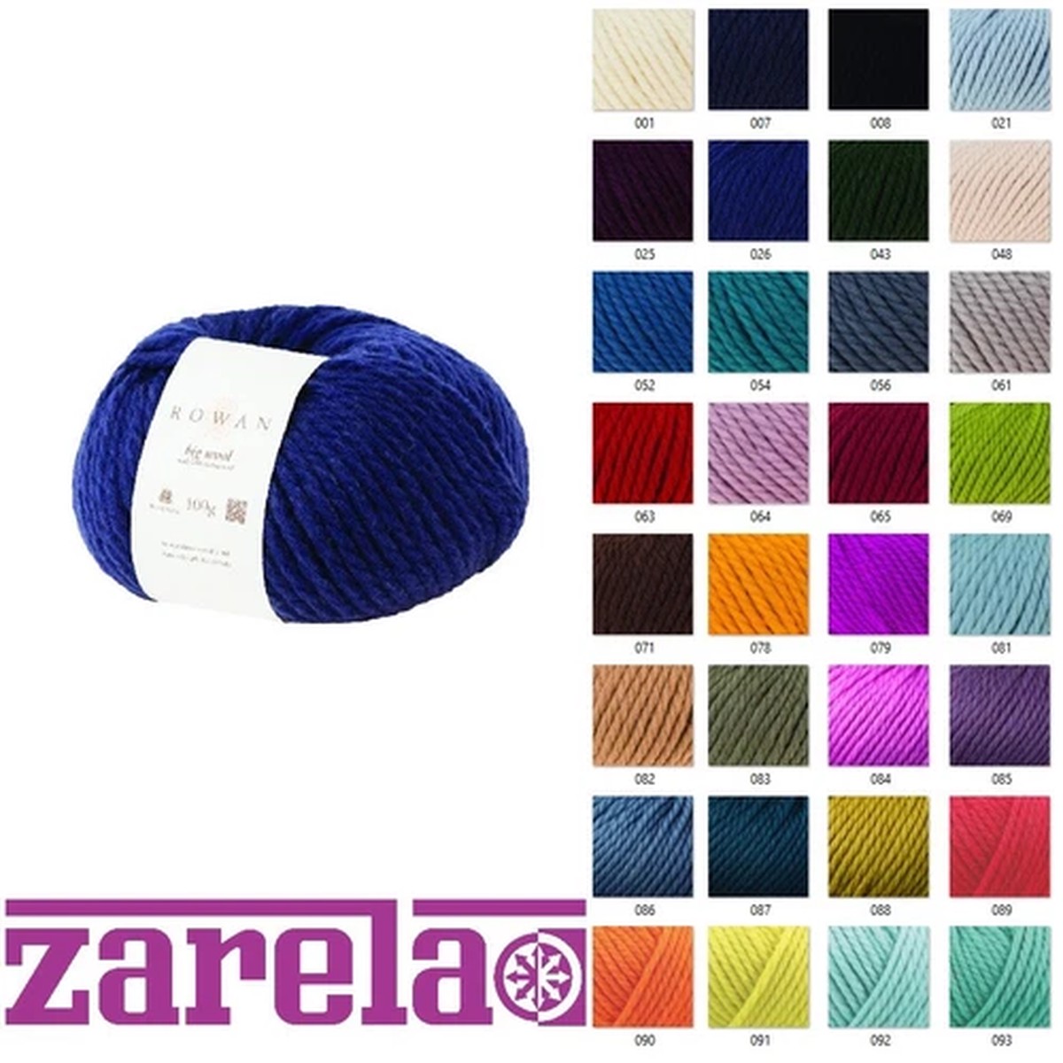 Rowan Big Wool 100g Super Chunky ****ALL COLOURS****