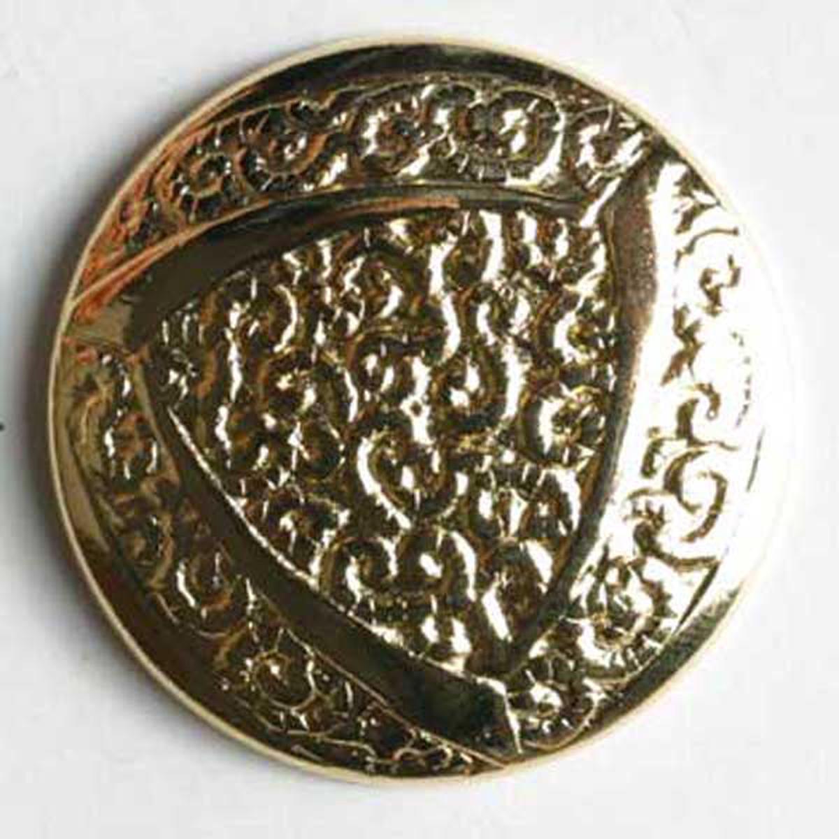 Round 24K Gold Plated Buttons 1828