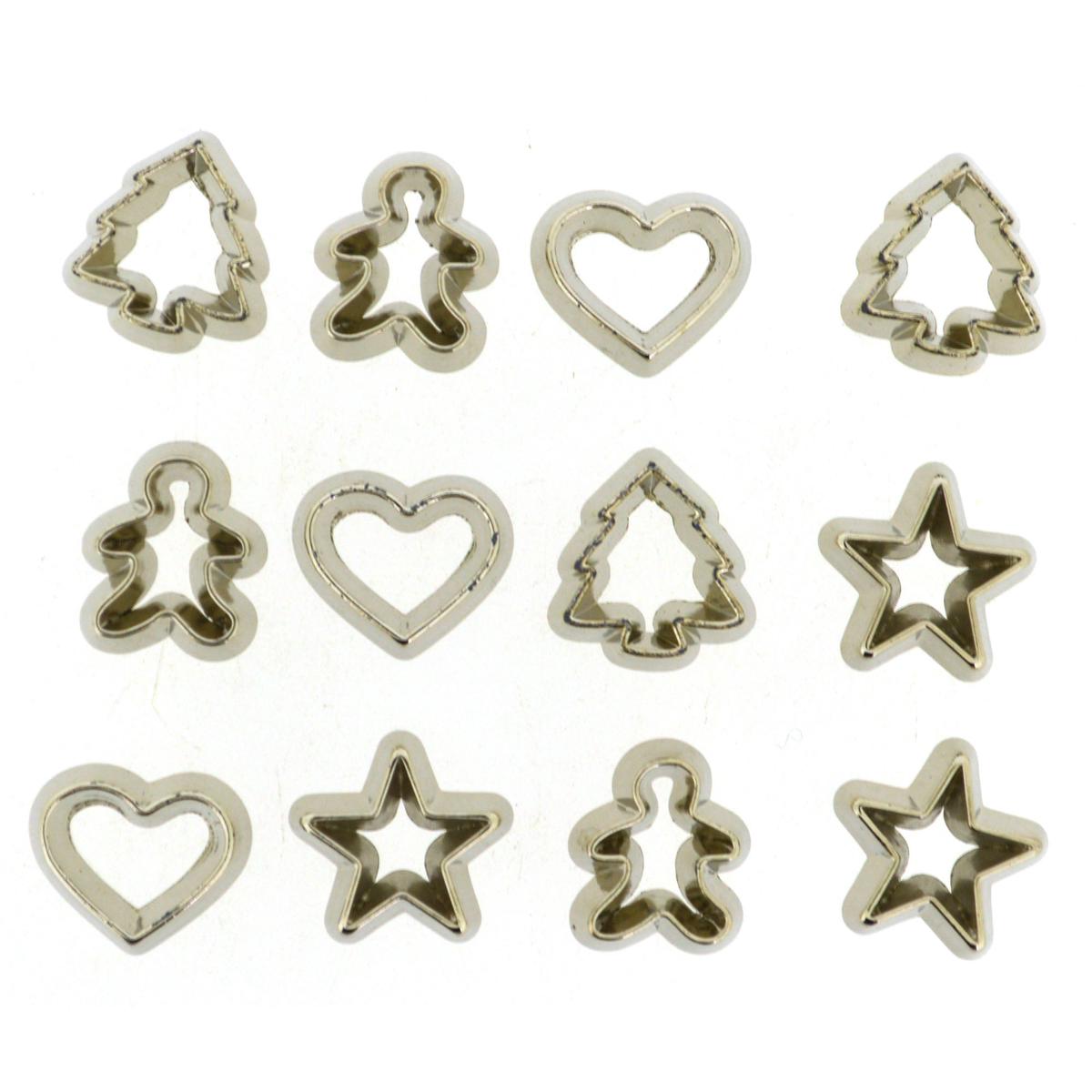 Buttons Christmas Cookie Cutter 4253