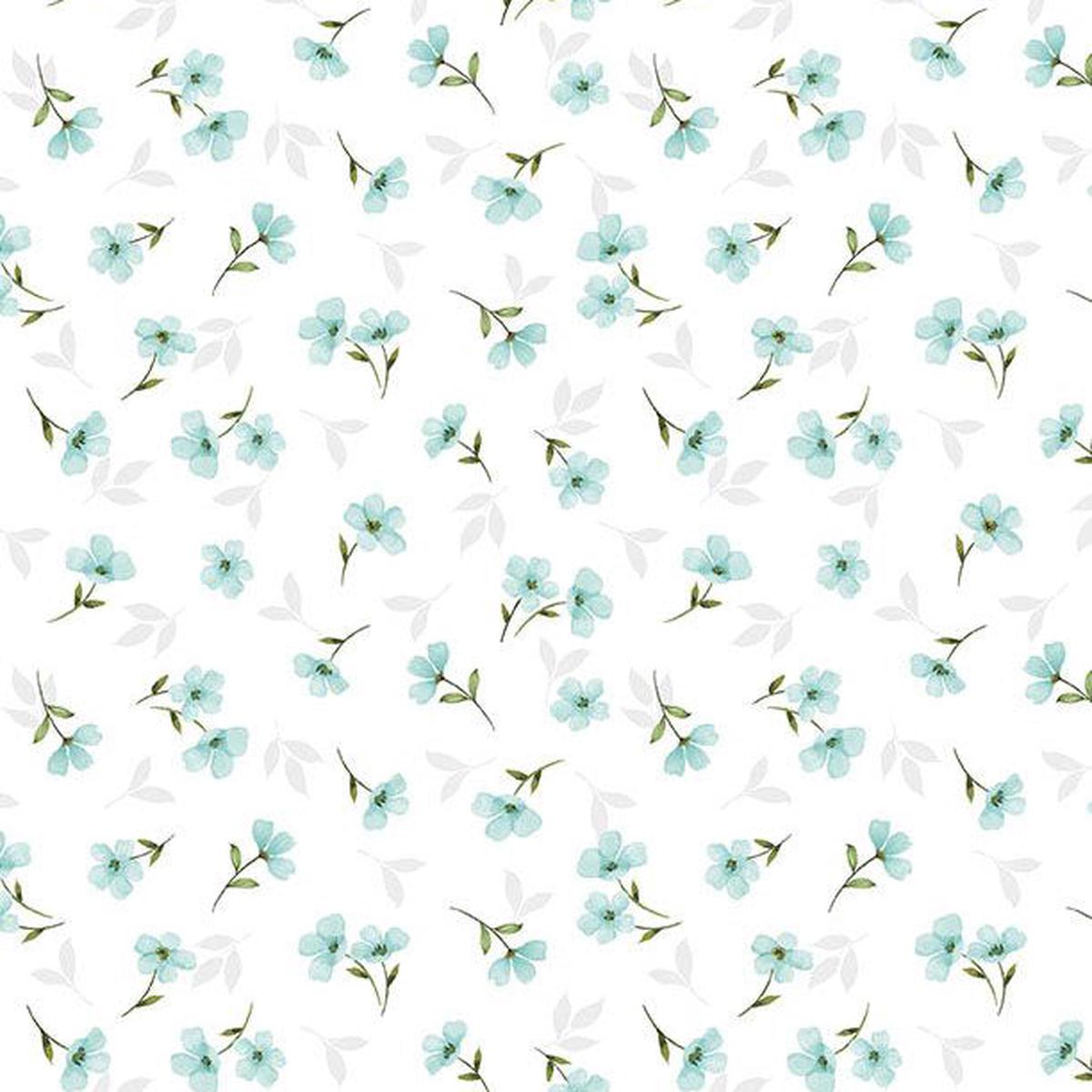 Gentle Meadow Collection Small Floral Toss Cotton Fabric 32115