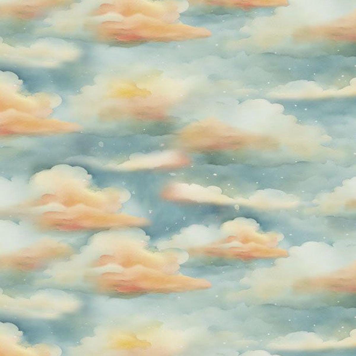 Glorious Fall Collection Cloudy Skies Cotton Fabric 33910