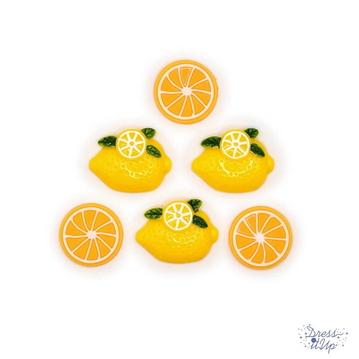 Lemons Flat-back Embellishments 12090