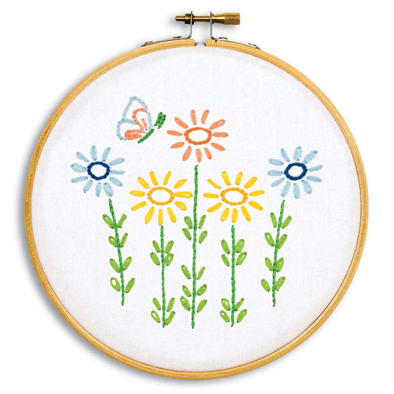 Field of Flowers Hoop Kit 4096-928