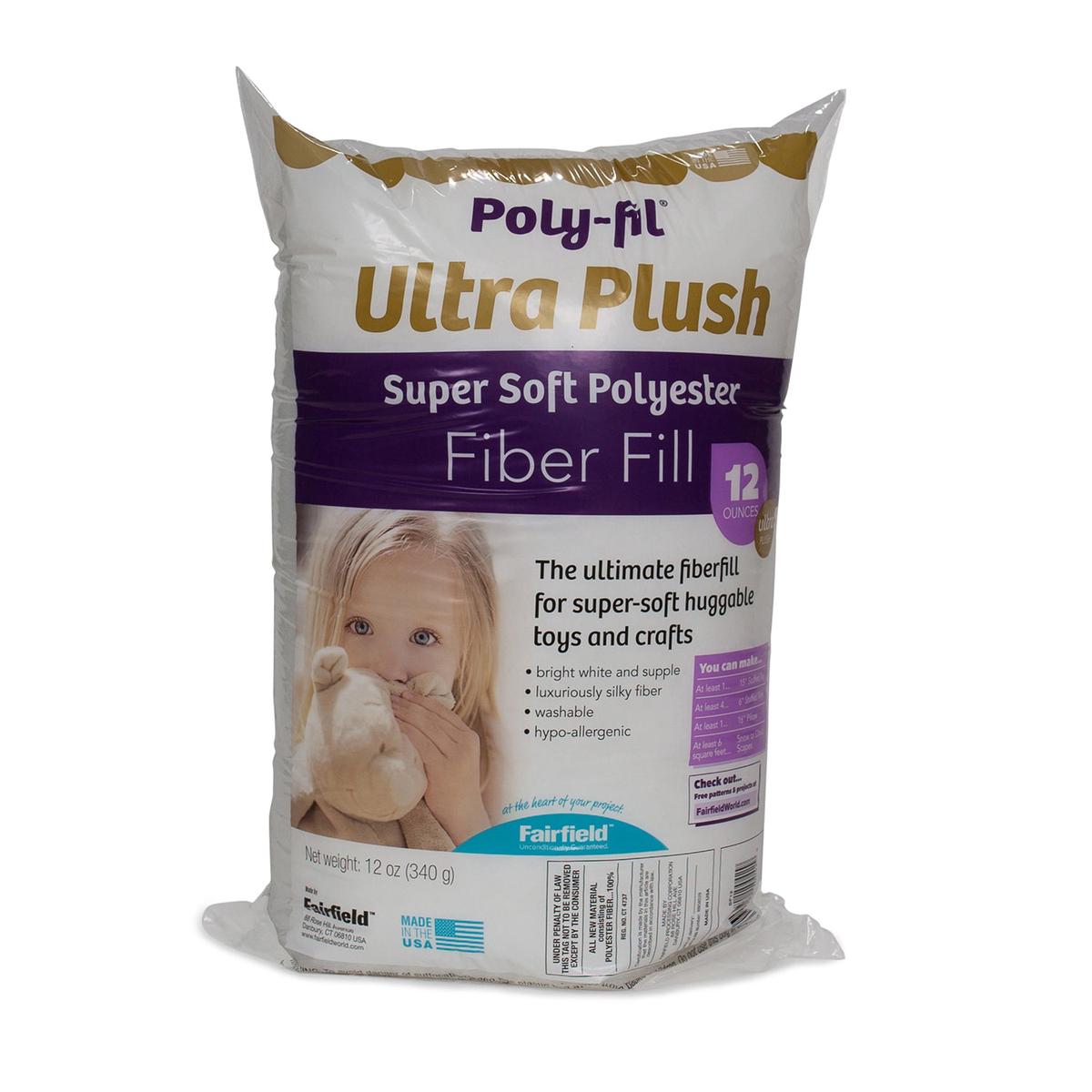 Poly-Fil Ultra Plush Fiber Fill 12oz Bag SF8FM
