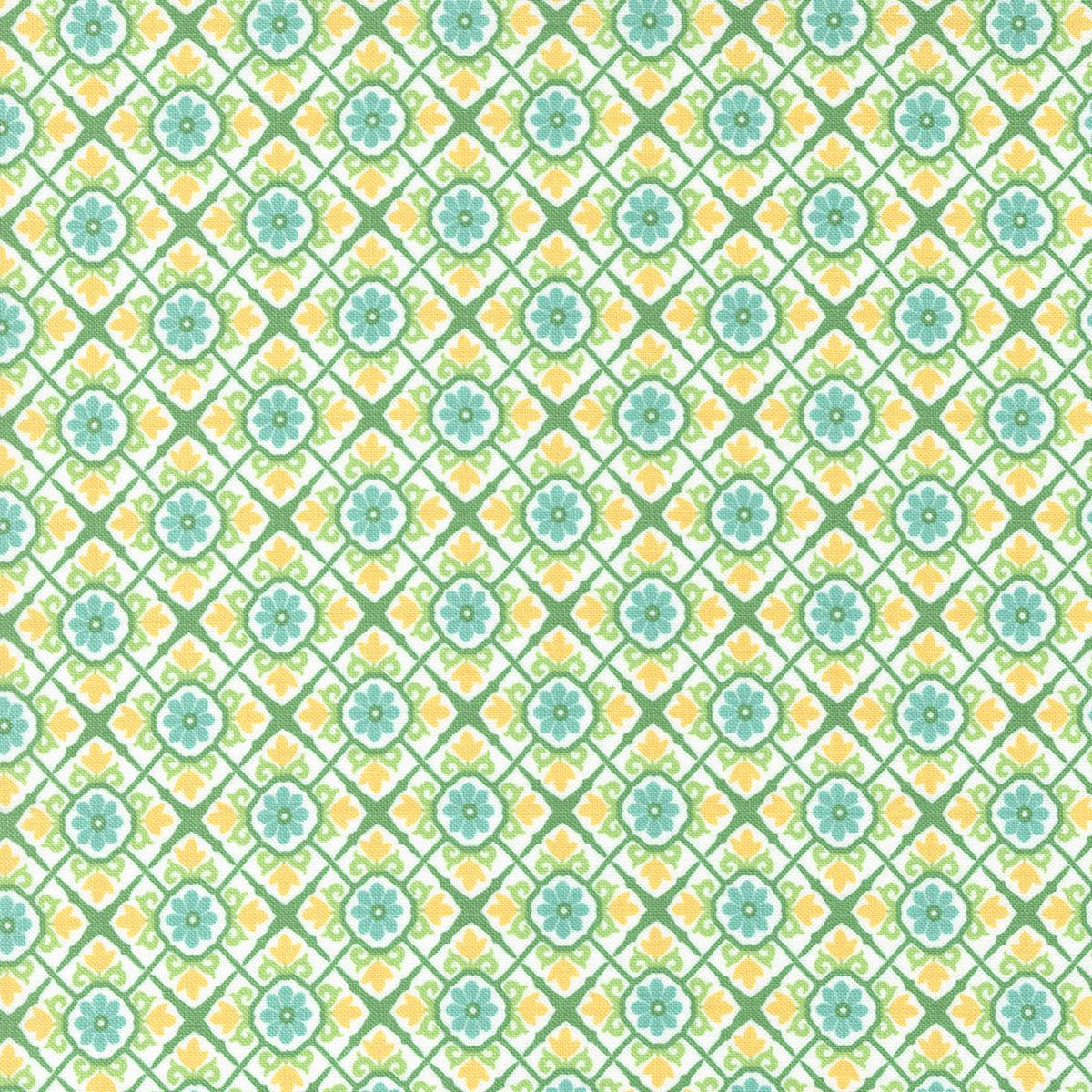 Sunflowers in My Heart Collection Checks and Plaids Cotton Fabric 27324