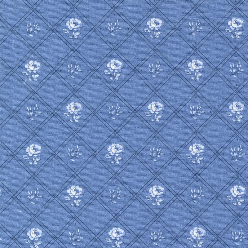 Blueberry Delight Collection Checks and Plaids Cotton Fabric 3032