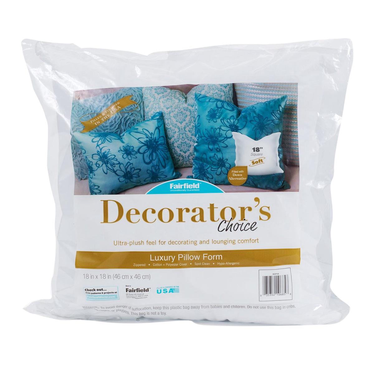Decorator's Choice Luxury Pillow Forms DCP1