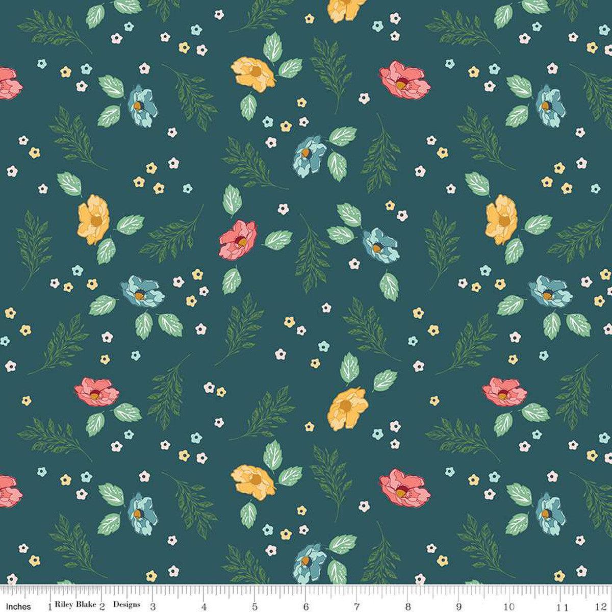 Melody Collection Flower Fields Cotton Fabric C15142