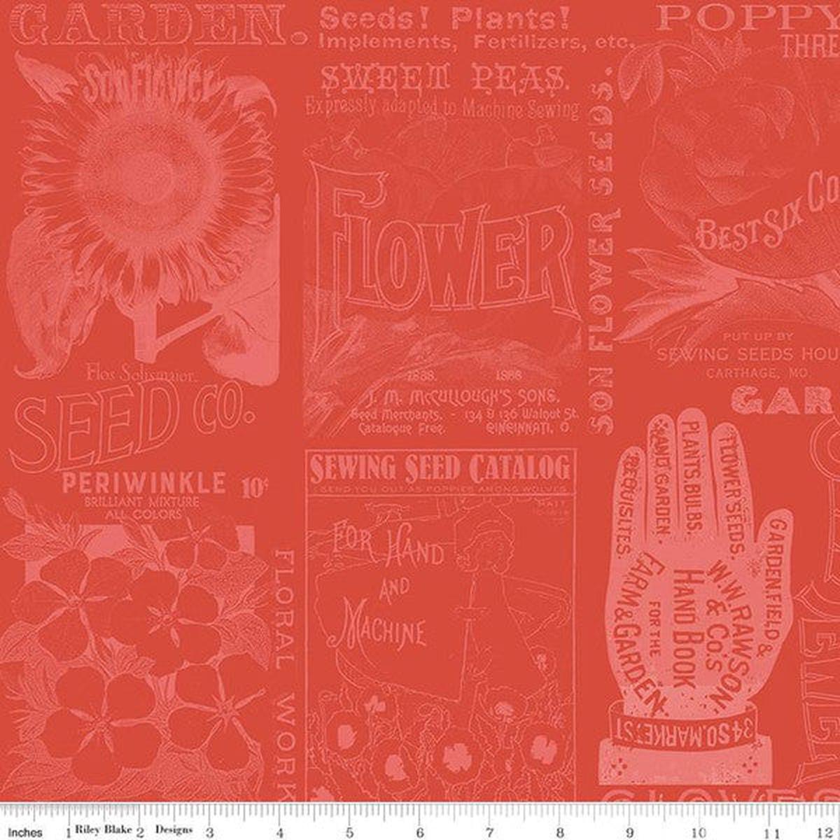 Sewing Seeds Collection Garden Blender Cotton Fabric CD15690