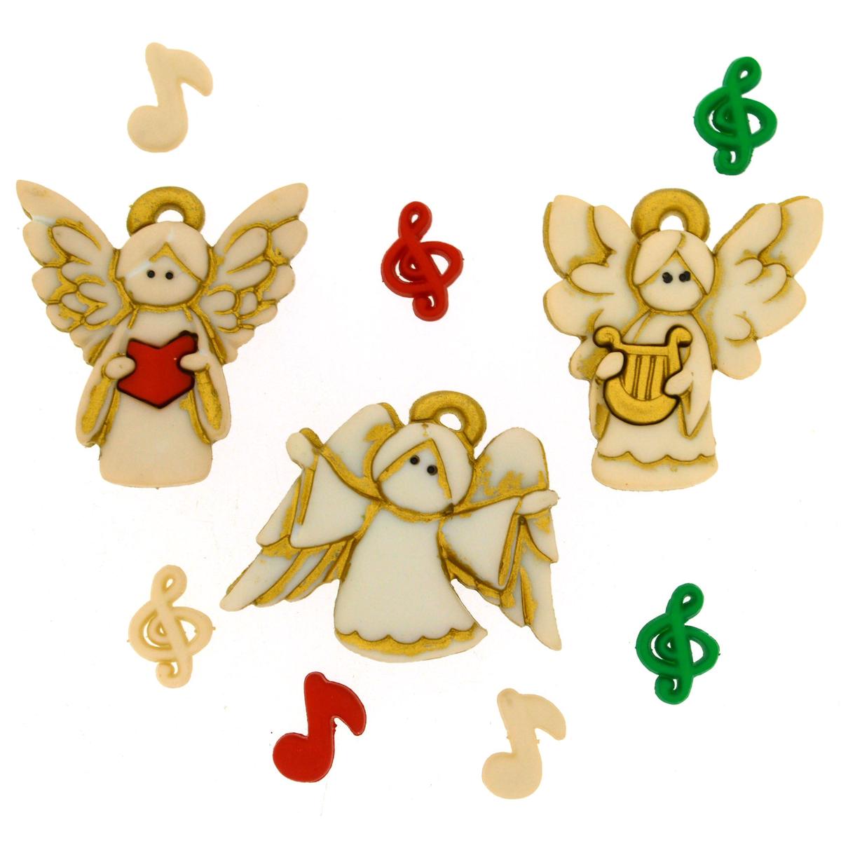 Buttons A Choir of Angels 7495